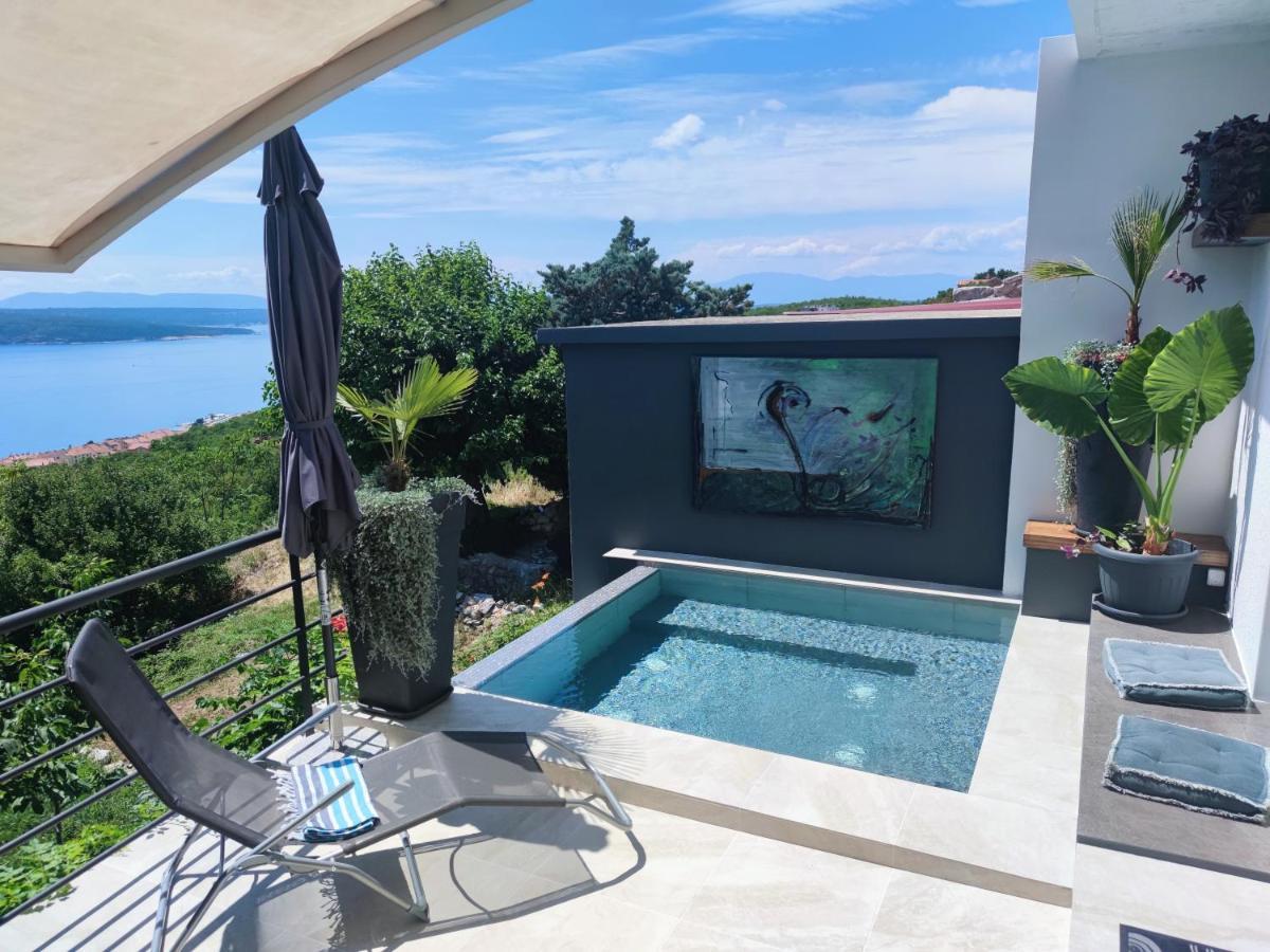 Art Gallery House With A Small Relaxing Pool Цриквениця Екстер'єр фото